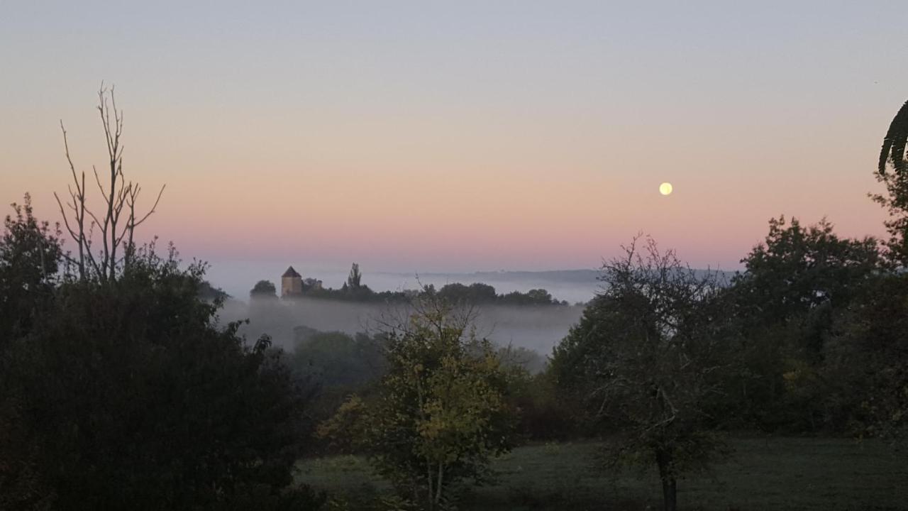 Au Soleil Couchant Saint-Julien-de-Lampon Exteriér fotografie