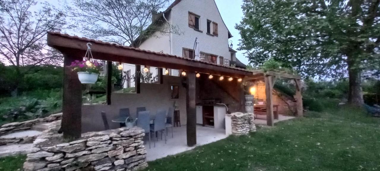 Au Soleil Couchant Saint-Julien-de-Lampon Exteriér fotografie